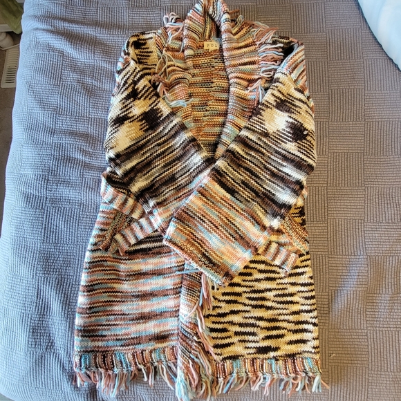 Boho Fringe Cardigan - Picture 4 of 4